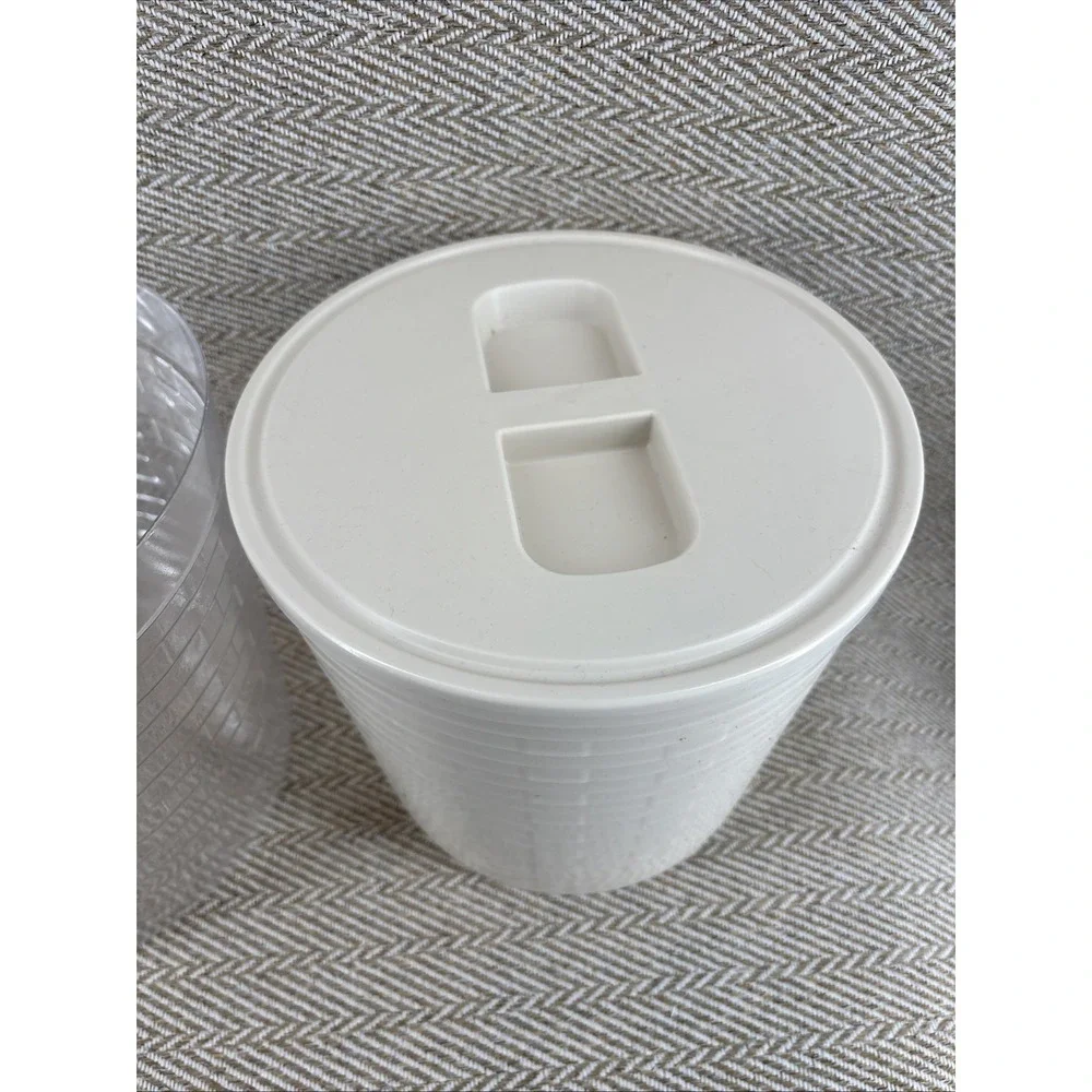 Longaberger 2003 Ice Bucket Basket, Liner, Protector,  Lid, Insulated Bucket